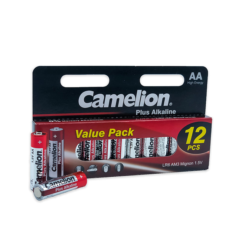 Camelion AA Plus Alkaline Hangable 12 Pack Batteries