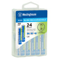 Westinghouse Always Ready AAA Ni-Mh 350mah Solar Rechargeable 24 Pack
