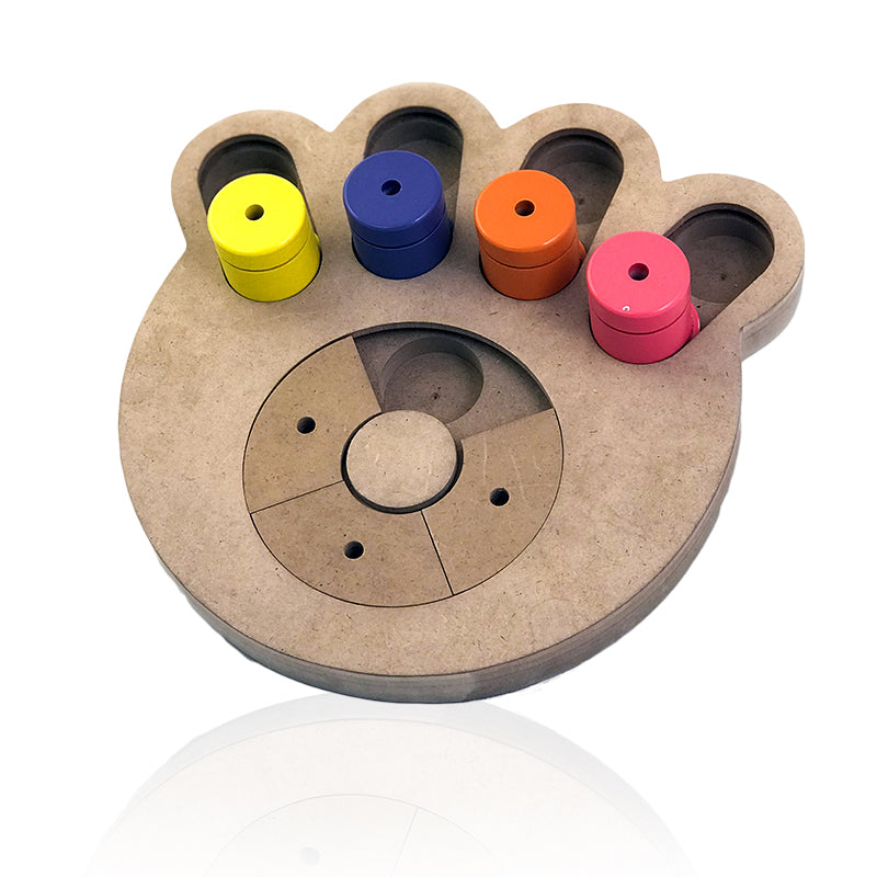 Brainiac Busy Paw™ Interactive Pet Toy