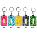 Fashion Micron COB LED Keyring Flashlight