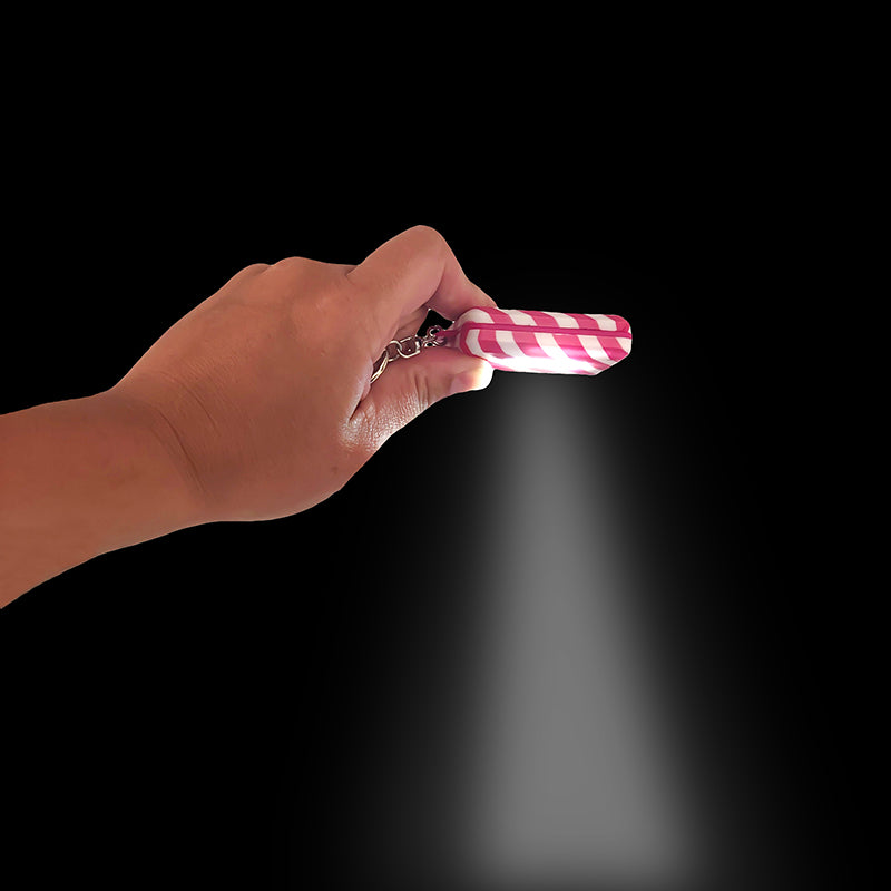 Fashion Micron COB LED Keyring Flashlight