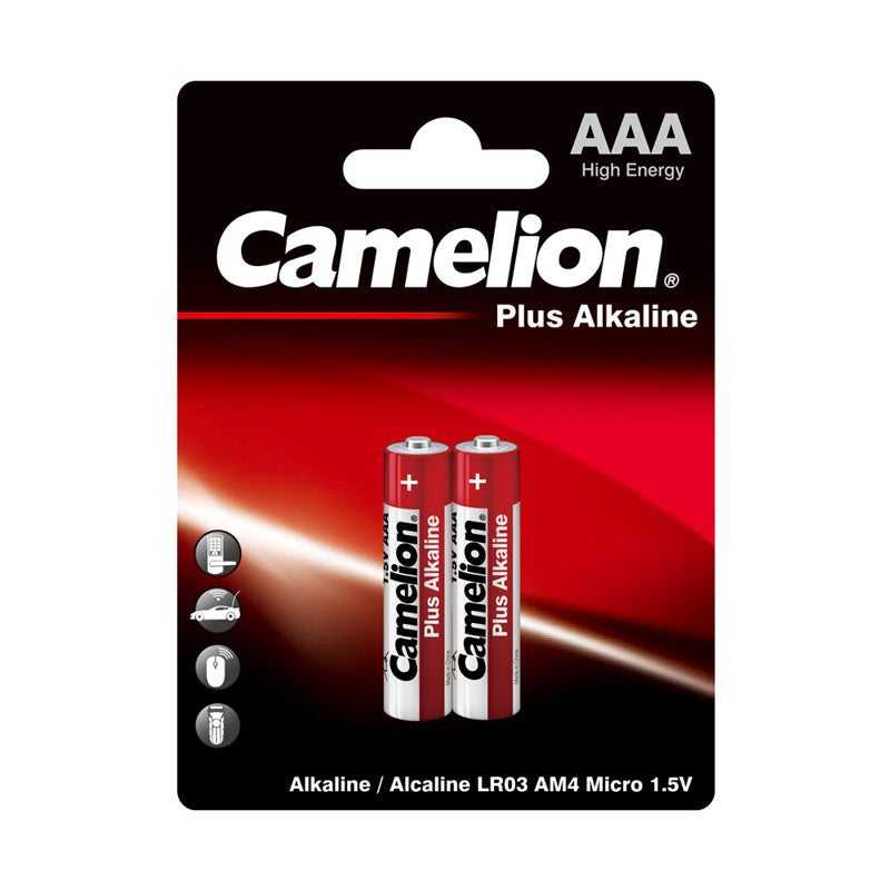 Alkaline AAA Batteries 2 Pack