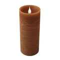 Solaré Distressed 3D Virtual Flame 3x7 Wax Candle