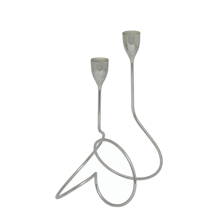 Nouveau Flameless Taper Candle Holders