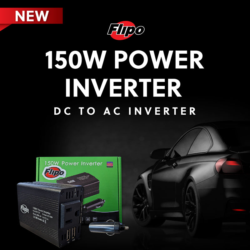 Flipo 150W Power Inverter | DC to AC