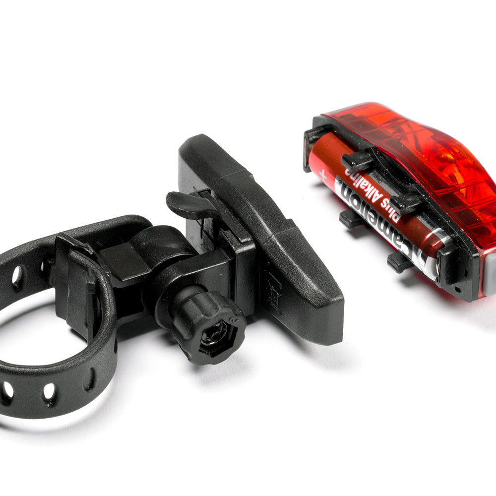 Camelion S207R | Battery Operated Rear LED Bicycle Safety Light