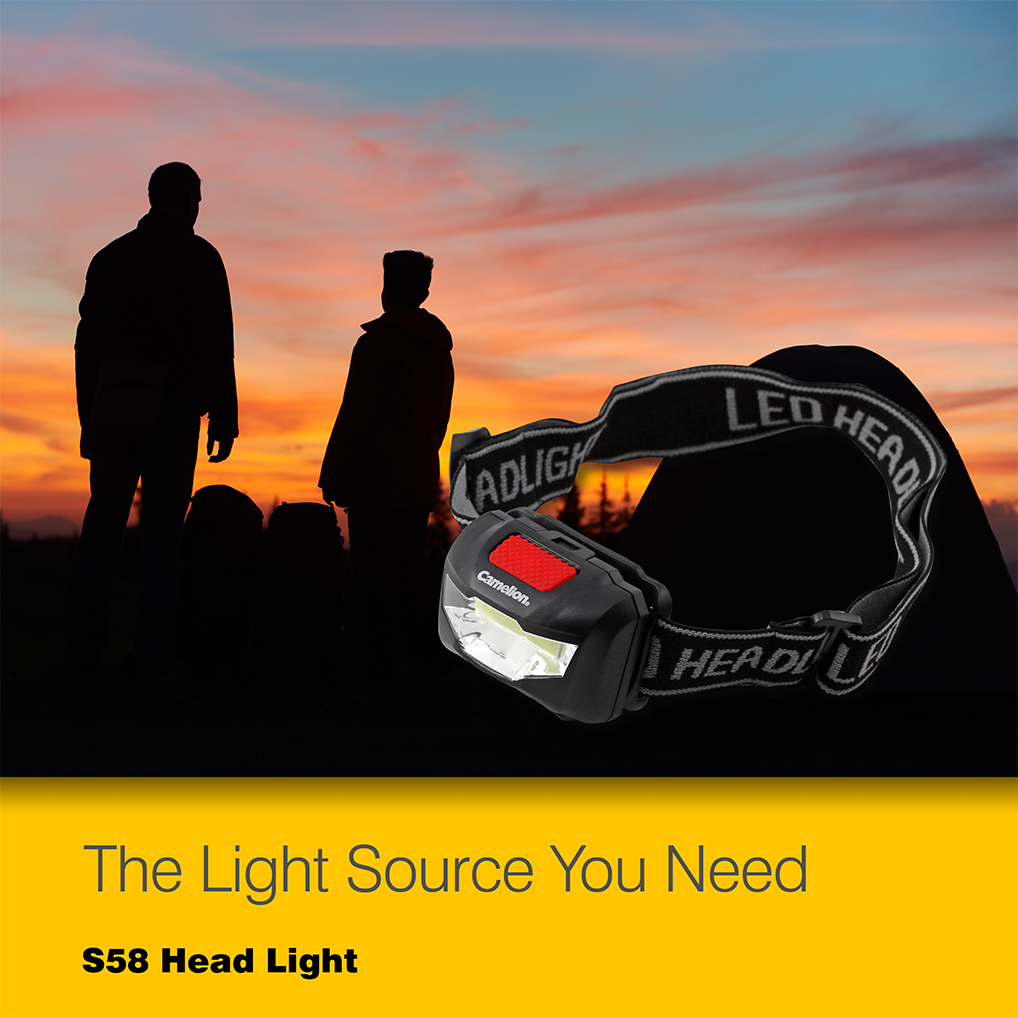 Camelion S58 120-Lumen COB LED Head Lamp