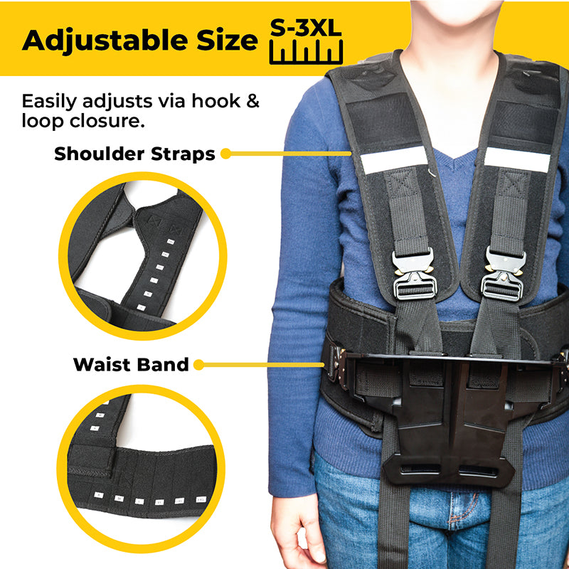 Flipo Body Shelf™ | Ergonomic Lifting Support