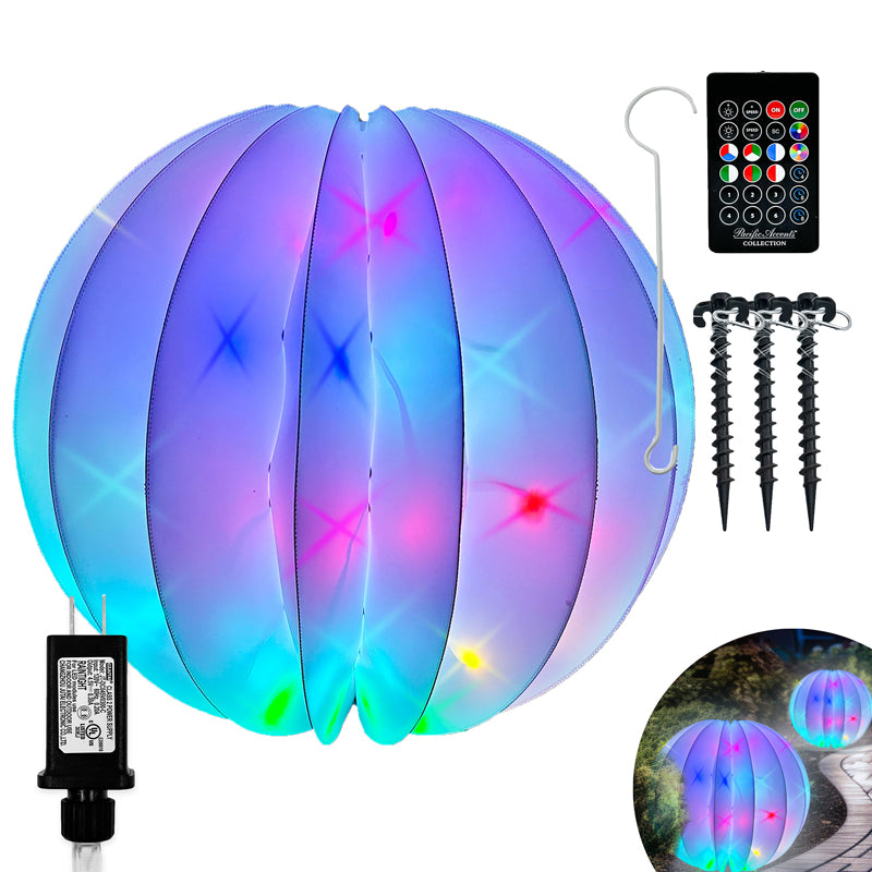 Twinklers™ Orb | 18" Indoor & Outdoor Foldable Lighted Orb