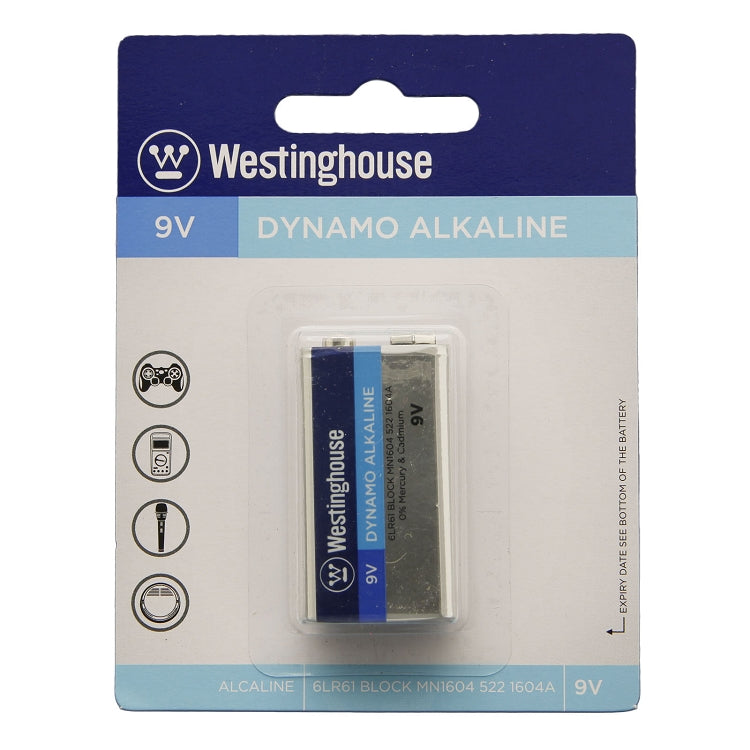Westinghouse Dynamo Alkaline 9V