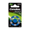 A675 Zinc Air Hearing Aid Batteries 6pk Blister
