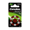 A312 Zinc Air Hearing Aid Batteries 6pk Blister