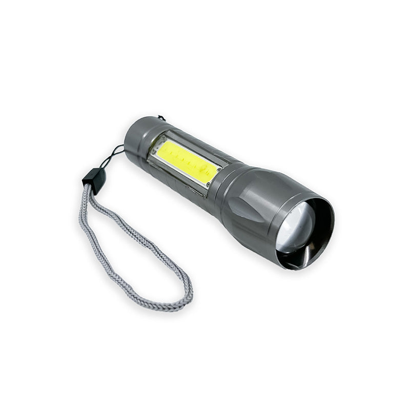 Flipo Micro Tactical Rechargeable LED Flashlight & COB LED Work Light | Multi Style 12-Piece Display