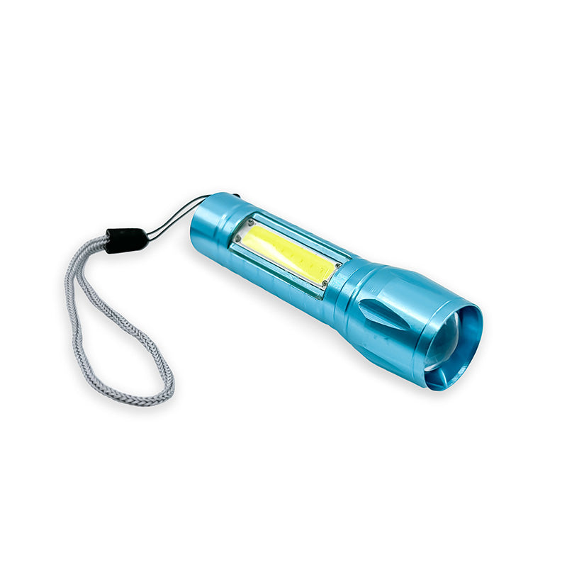 Flipo Micro Tactical Rechargeable LED Flashlight & COB LED Work Light | Multi Style 12-Piece Display