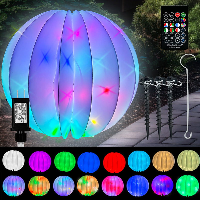 Twinklers™ Orb | 18" Indoor & Outdoor Foldable Lighted Orb