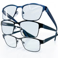 Flipo Eyewear 3-Pack Blue Light Blocking Reading Glasses
