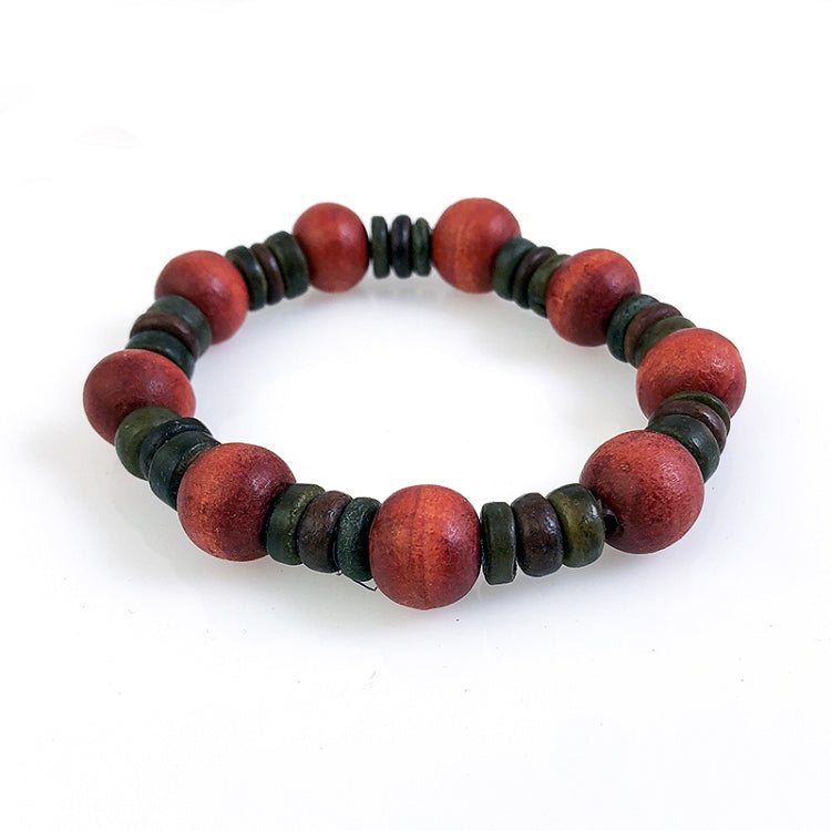 Balinese Wooden Bead Bracelet - 96 PC Display